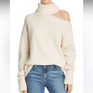 NWT! PAIGE Raundi sweater in ivory. Size Small.